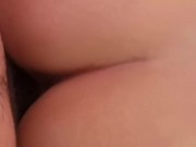 Daddy makes my ass bounce on his big dick while he fucks my wet pussy 💦💦 15/16