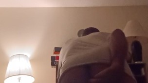MY MOM IS IN THE OTHER ROOM SERIES SEASON 1-TIGHT BLACK GAY BOOTY DANCING WITH TOY IN ASS EP. 9