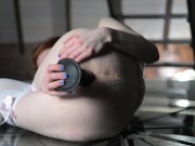 Emma Blaak Prepares Her Ass For a 12-1 Gangbang 8/16