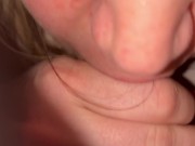 Thirsty wife sucks hubbys cock 10/16