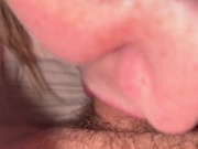 Thirsty wife sucks hubbys cock 6/16