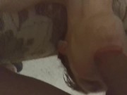 Petite skinny brunette gives pleasure to a guy - PlayingGods 11/16