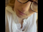 Cum on glasses compilation 5/16