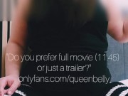 She created a second ass with belly inflation, blowing her belly to the max 1/16