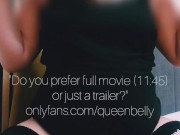 She created a second ass with belly inflation, blowing her belly to the max 5/16