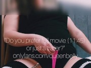 She created a second ass with belly inflation, blowing her belly to the max 7/16