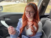 Movie Theater Date With My Nympho Girlfriend - Creampie and Cum on Her Face 2/16