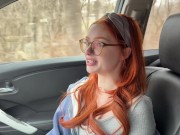 Movie Theater Date With My Nympho Girlfriend - Creampie and Cum on Her Face 3/16