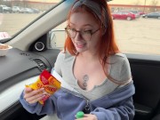 Movie Theater Date With My Nympho Girlfriend - Creampie and Cum on Her Face 9/16