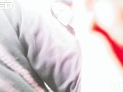 SLOW MOTION PUBLIC BIKE TRAIL COUPLE CAUGHT CAMERA MAN HELPS - Screenshot 15 of 16 - Public
