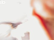 OUTSIDE PUBLIC BIKE TRAIL COSPLAY DRESS CAUGHT OUTDOORS CAMERAMAN MODEL