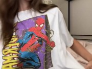 Petite ballerina girl showing off panties 14/16