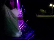 testing lights in yard online 8/16