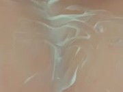 Asian Girl gets cum all over tits POV 10/16