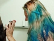 Naughty Bathroom Fun With Rainbowhair Trailer Park Milf 7/16
