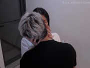 Live with stepmom 2/ miuzxc/ Sloppy Blowjob & Creampie 1/16