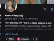 Latina cocinando esperando verga grande para sexo - Karolay Vargas