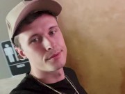 Teen almost gets caught in a public stall 2/16