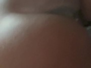 Creamy pussy Ebony RIDES THE BEST 12/16