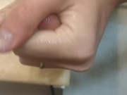 My evening routine is to rub my feet and wash my body 14/16