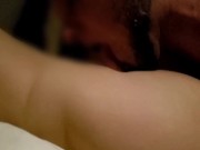 Sex Toy Cum Clean Up. Cum Kiss. 12/16