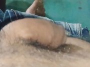 Stepsister Takes her Brother's Cum in Mouth and Swallowed it from very Close-up Angle 1/16