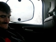 So horny I had to pull over to jerk off 1/16