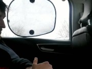 So horny I had to pull over to jerk off 7/16