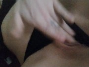 Smacking my perfect pink pussy til I cum and orgasm HARD! 2/16