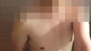 Twink Masturbation: The untamed need of a young man (uncut young dick) - tense relaxes self!