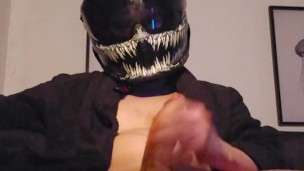 Jerking off with my helmet