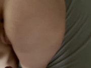 Кончил на свою подругу, домашний секс. 9/16