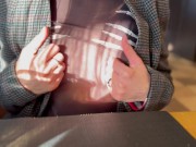 Girl with coffee 2/16