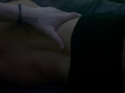 Taking his big dick whilst his parents are next door 2/16