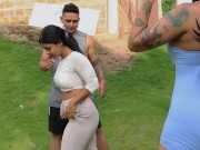 RUTINA DE EJERCICIO TERMINA EN SEXO CACHONDO CON UNA LATINA TATUADA - JACOB NEW MAN 4/16