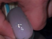 This ice melts so fast on my warm pussy 5/16