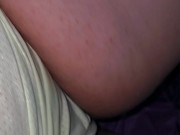 This ice melts so fast on my warm pussy 7/16