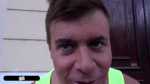 Naughty Ally Breelsen Teases Dean Van Damme’s Massive Dick!