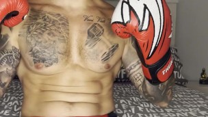GAY BOXING with A BIG COCK!!😈😈