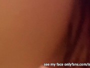 Look under my skirt at my panties-free pussy 4/16