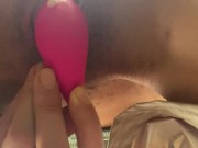 I sit on your face while I rub my pussy with a toy