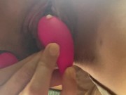 I sit on your face while I rub my pussy with a toy 3/16