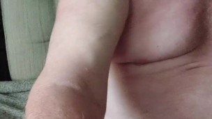 A82 jerking off with legs spread