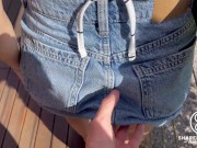 Wet blowjob and intense doggy style with the young Jhenyfer in the cabin – explosive ending! 2/16