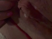 Pretty Pink Fingernails In My Matching Pussy 4/16