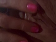 Pretty Pink Fingernails In My Matching Pussy 9/16