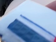 horny couple fucks outside (we almost got caught !!) 16/16