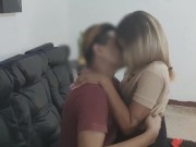 My stepdaughter needs help with her lessons in exchange for a good fuck.