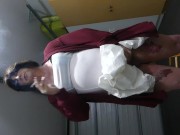 Naughty Sissy Smoking & Drinking Piss 12/16