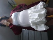 Naughty Sissy Smoking & Drinking Piss 16/16